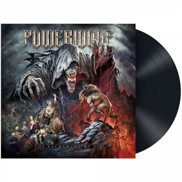 Powerwolf - THE SACRAMENT OF SIN LP - Black Vinyl Schallplatte Gatefold