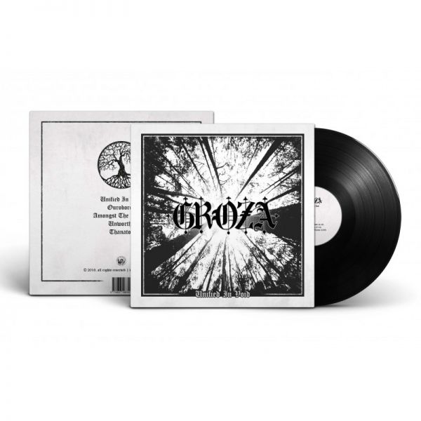 Groza - UNIFIED IN VOID LP - Black Vinyl Schallplatte Record - Black Metal