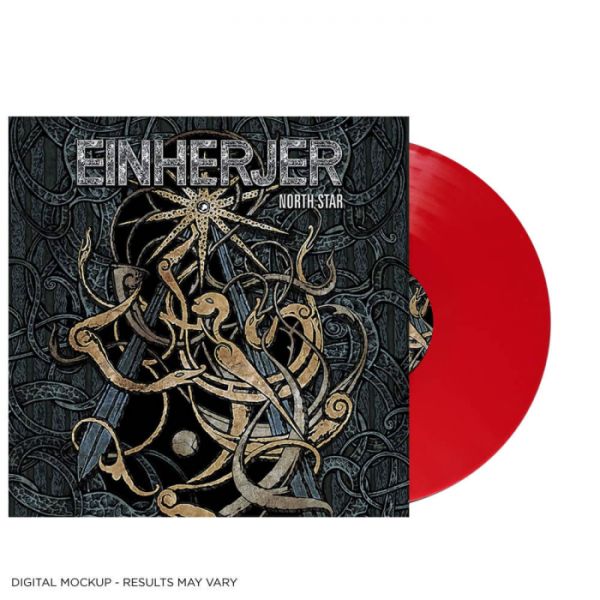 Einherjer - NORTH STAR LP - Red Vinyl Schallplatte Gatefold