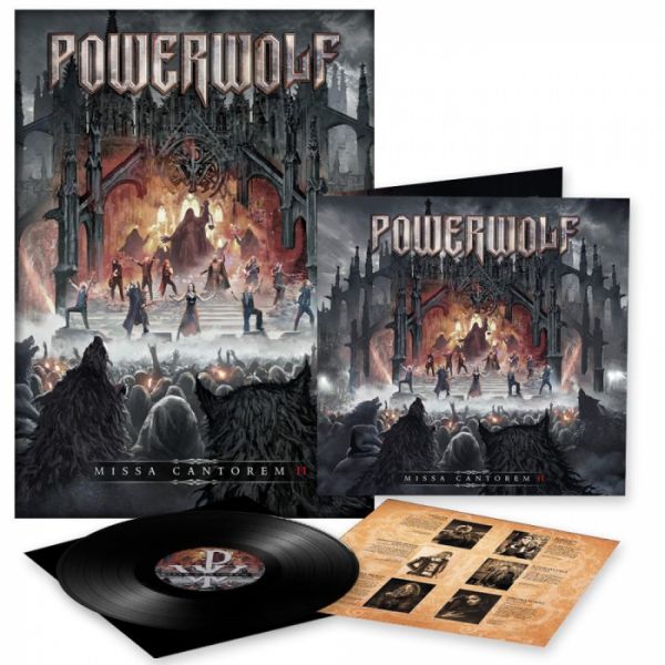 Powerwolf - MISSA CANTOREM II LP - Black Vinyl Schallplatte Gatefold + Poster