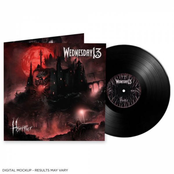 Wednesday 13 - HORRIFIER LP - Black Vinyl Schallplatte Gatefold