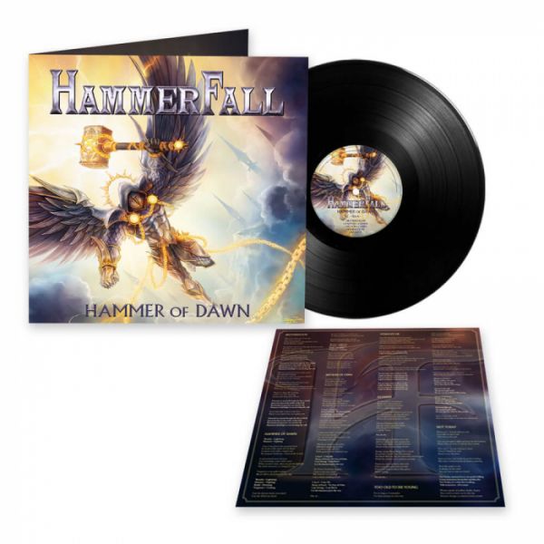 HammerFall - HAMMER OF DAWN LP - Black Vinyl Schallplatte Gatefold