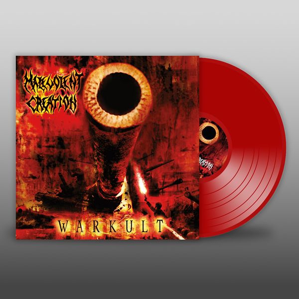 Malevolent Creation - WARKULT LP - Red Vinyl Schallplatte