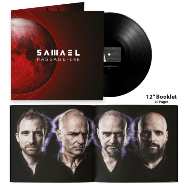 Samael - PASSAGE LIVE LP - Black Vinyl Schallplatte