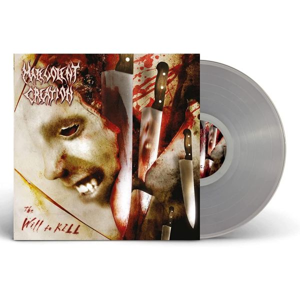 Malevolent Creation - THE WILL TO KILL LP - Clear Vinyl Schallplatte