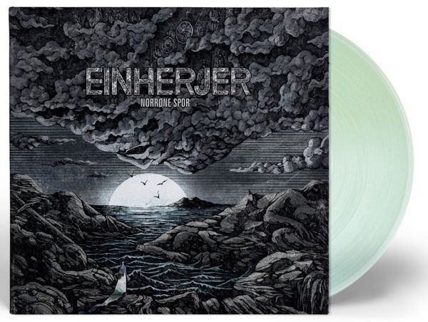 Einherjer - NORRØNE SPOR LP - Clear Green Vinyl Schallplatte Gatefold