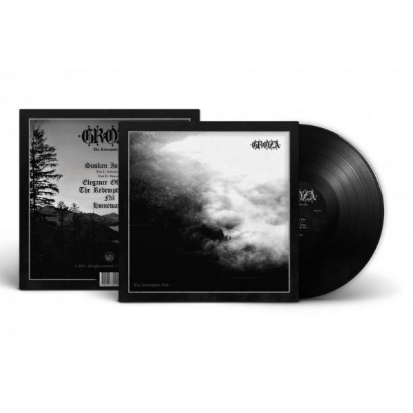 Groza - THE REDEMPTIVE END LP - Black Vinyl Schallplatte Record - Black Metal