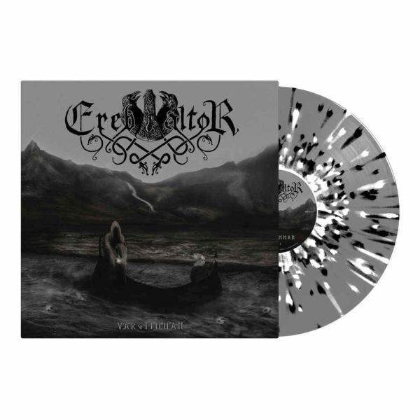 Ereb Altor - VARGTIMMAN LP - Silver/White/Black Splatter Vinyl Schallplatte Record