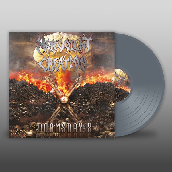 Malevolent Creation - DOOMSDAY X LP - Grey Vinyl Schallplatte